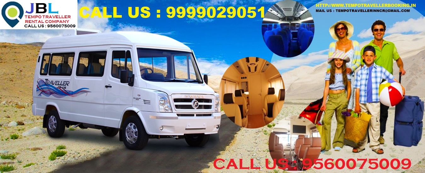 Tempo traveller on rent for The Great India Place-GIP Noida